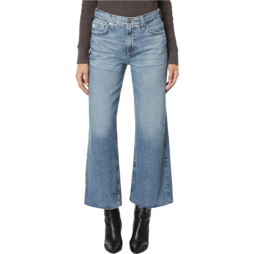 AG Jeans Saige High-Rise Wide Leg Crop in Rival
