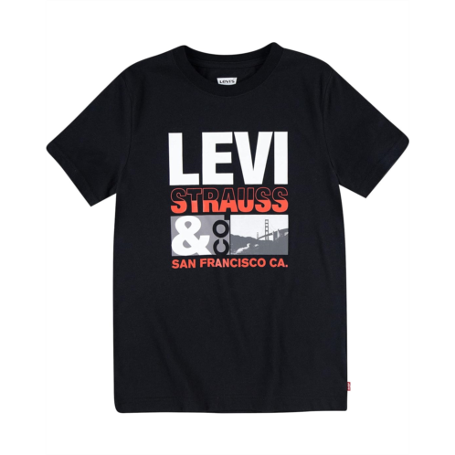 Levi  s Kids Short Sleeve Graphic Tee Shirt (Little Kids)