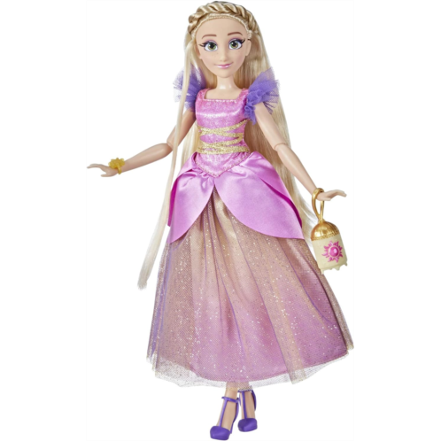 Disney Princess Style Series 10 Rapunzel, Contemporary Style Fashion Doll, Clothes and Accessories, Collectable Toy for Girls 6 Years and Up