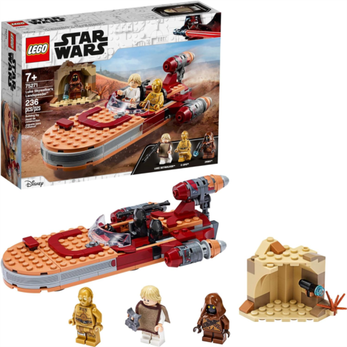 LEGO Star Wars: A New Hope Luke Skywalkers Landspeeder 75271 Building Kit, Collectible Star Wars Set (236 Pieces)