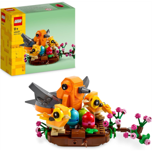 LEGO Birds Nest Building Toy Kit, Makes a Great Easter Basket Filler and Easter Gift Idea for Kids, 40639
