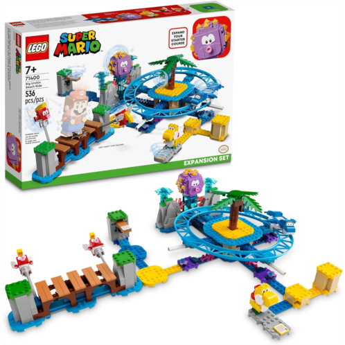 Nintendo Lego Super Mario Big Urchin Beach Ride Expansion Set 71400 Building Kit; Collectible Toy for Kids Aged 7 and up (536 Pieces)