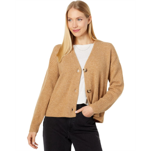Madewell Cameron Ribbed Cardigan Sweater in Coziest Yarn