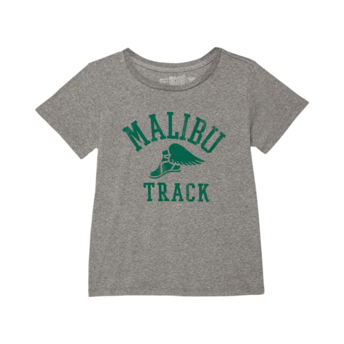 The Original Retro Brand Kids Tri-Blend Malibu Track Crew Neck Tee (Big Kids)