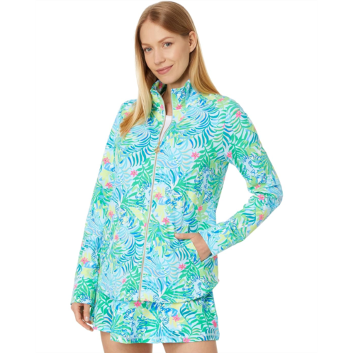 Womens Lilly Pulitzer Leona Upf 50+ Zip-Up