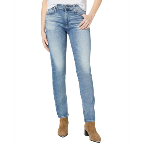 AG Jeans Mari High-Rise Slim Straight in Richmond