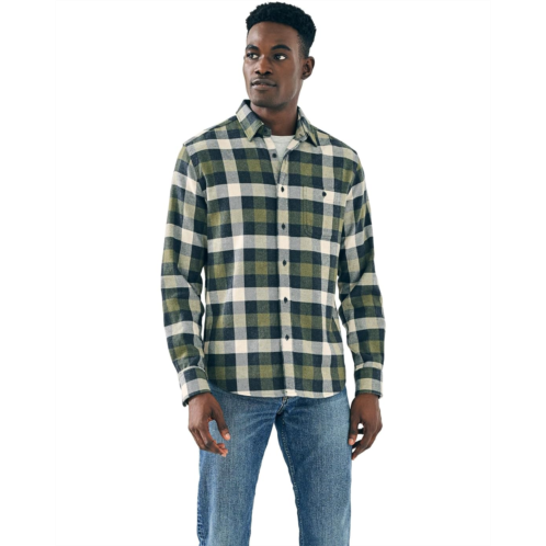 Mens Faherty Super Brushed Flannel Shirt