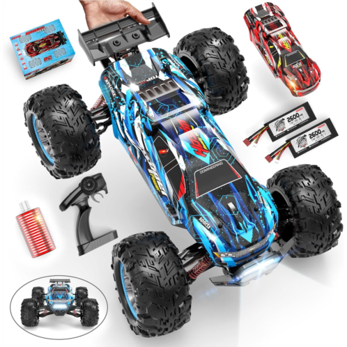 Hosim Brushless RC Cars, 1:10 68+ KMH High Speed Remote Control Car for Adults Boys, 4X4 All Terrains Waterproof Off Road Hobby Grade Large Fast Racing Buggy Toy Gift Monster Truck