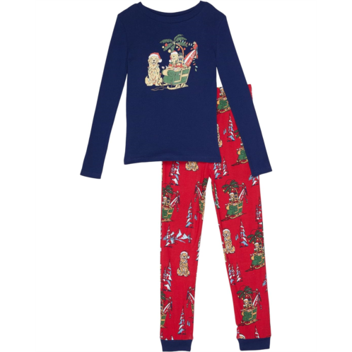 Tommy Bahama Puppy Christmas PJ Set (Toddler/Little Kids/Big Kids)