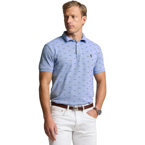 Mens Polo Ralph Lauren Classic Fit Monogram Stretch Polo Shirt