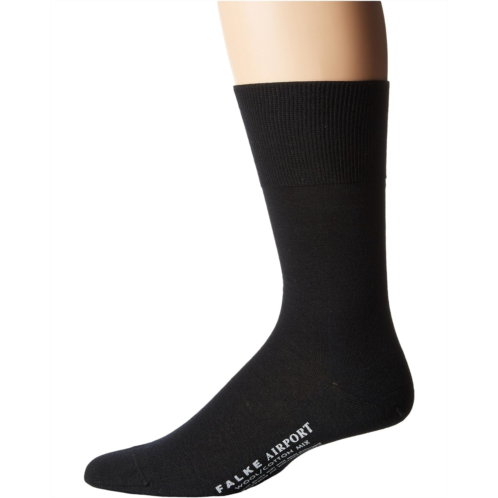 Mens Falke Merino Airport Crew Socks with Cotton Lining