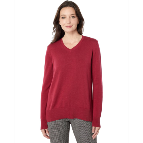 Lisette L Montreal Ellie Organic Cotton V-Neck Sweater