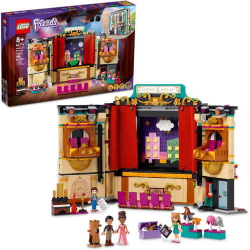 LEGO Friends Andreas Theater School 41714 Building Toy Set for Kids, Girls, and Boys Ages 8+ (1,154 Pieces)