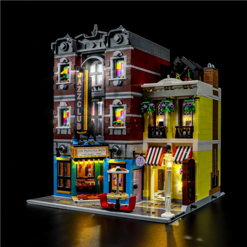 BRIKSMAX Led Lighting Kit for LEGO-10312 Jazz Club - Compatible with Lego Icons Building Blocks Model- Not Include Lego Set