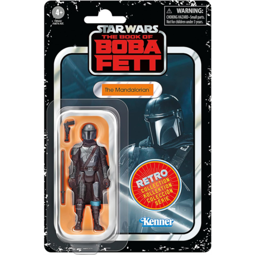STAR WARS Retro Collection The Mandalorian, The Book of Boba Fett 3.75 Inch Collectible Action Figure