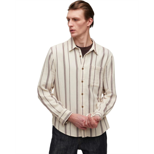 Madewell Easy Long-Sleeve Shirt in Cotton Dobby