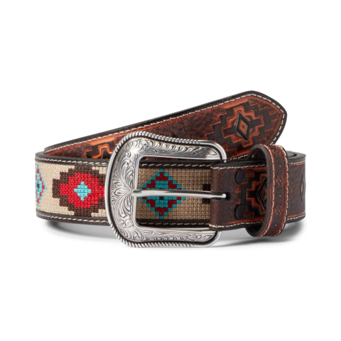 M&F Western 3-D Multicolor Aztec Embroidery