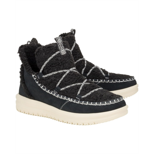 Womens Hey Dude Camden Suede Cozy