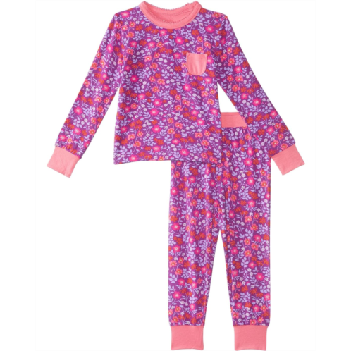Hatley Kids Wild Flowers Bamboo Pajama Set (Toddler/Little Kids/Big Kids)
