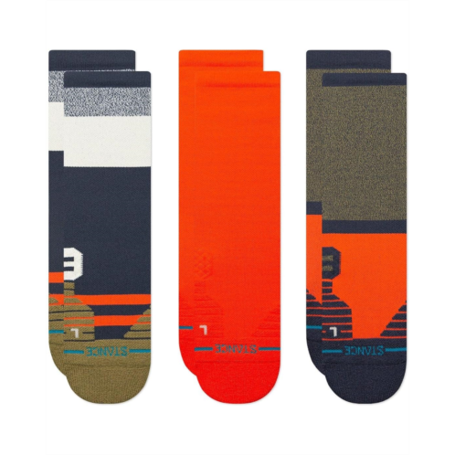 Unisex Stance Route Mid Crew 3-Pack