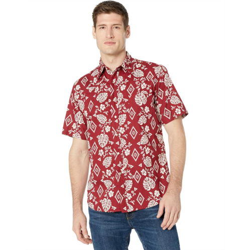 Roper Red Tropics Short Sleeve Shirt