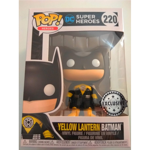 Funko Figure POP DC Comics Yellow Lantern Batman Exclusive