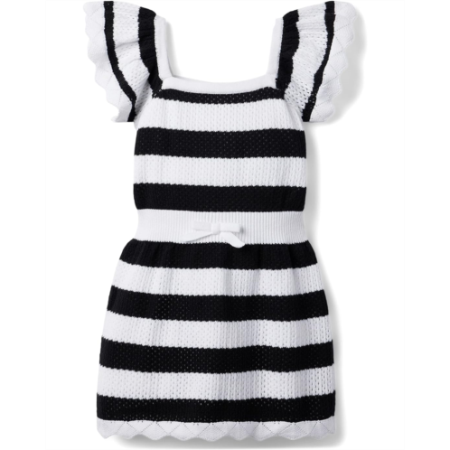 Janie and Jack Crochet Stripe Sweaterdress (Toddler/Little Kids/Big Kids)