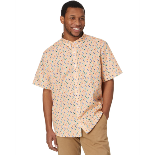 Johnston & Murphy Short Sleeve Toucan Print Shirt