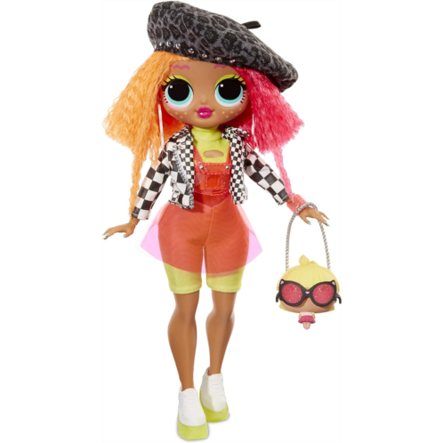 L.O.L. Surprise! O.M.G. Neonlicious Fashion Doll with 20 Surprises