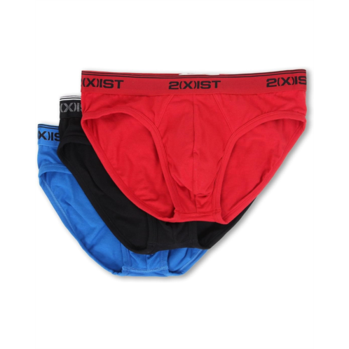 Mens 2(X)IST 3-Pack Cotton Stretch No Show Brief