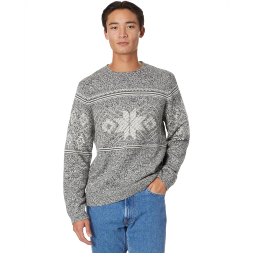 Mens Lucky Brand Intarsia Crew Neck Sweater
