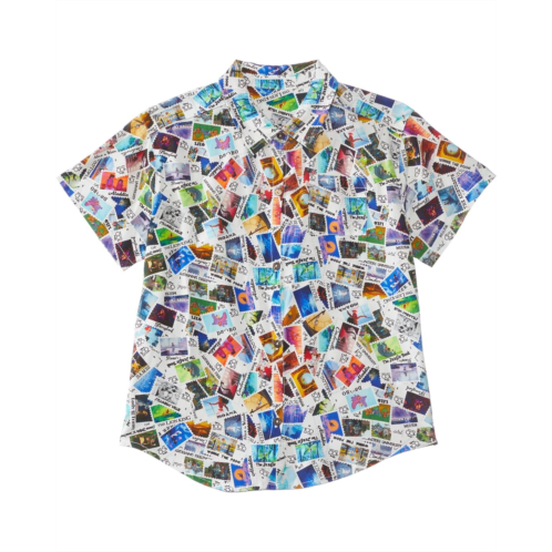 Chaser Kids Disney 100 - Air Mail Collared Shirt (Little Kids/Big Kids)