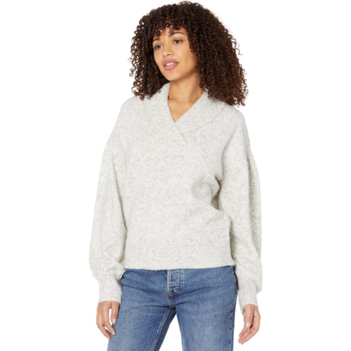 Madewell Vinson Shawl-Collar Pullover Sweater