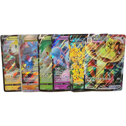 Pokemon - Random Jumbo Card Lot - x6 (Selection Varys) V - Vmax - Vstars - V Union