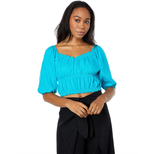 BCBGMAXAZRIA 3/4 Sleeve Top