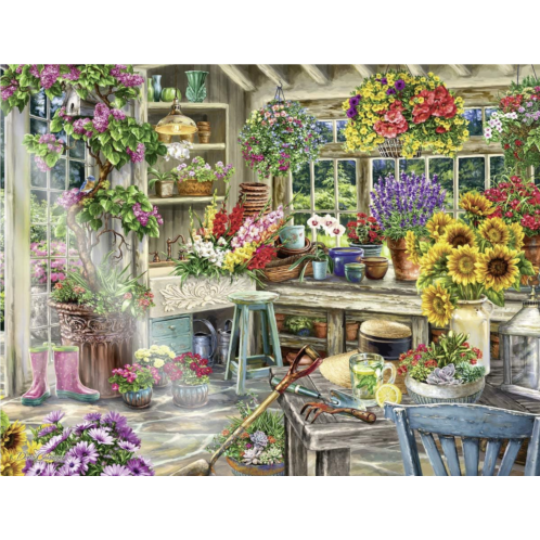 Ravensburger 13996 Gardeners Paradise 2000 Piece Puzzle for Adults - Every Piece is Unique, Softclick Technology Means Pieces Fit Together Perfectly