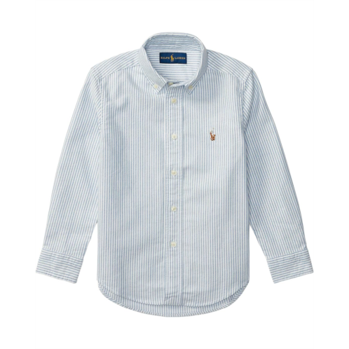 Polo Ralph Lauren Kids Striped Cotton Oxford Shirt (Little Kids)