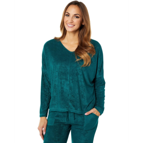 Womens Honeydew Intimates Just Chillin Terry Cloth Sweatshirt