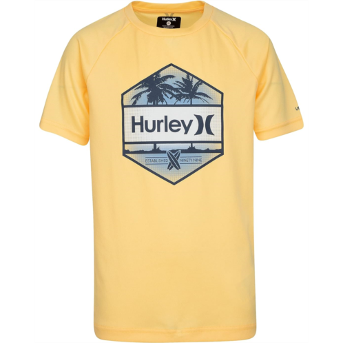 Hurley Kids Hex Graphic UPF Shirt (Big Kids)