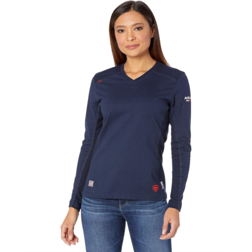 Womens Ariat FR AC Crew Top