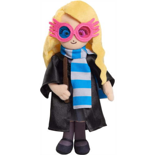 Harry Potter 8-Inch Spell Casting Wizards Luna Lovegood Small Plushie with Sound Effects, Kids Toys for Ages 3 Up by Just Play