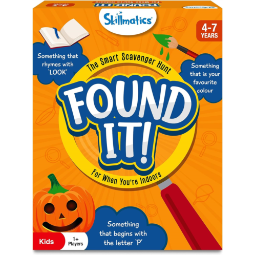 Skillmatics Card Game - Found It Indoor, Scavenger Hunt for Kids, Boys, Girls, and Families Who Love Board Games Educational Toys, Stocking Stuffer, Travel Friendly, Gifts Ages 4,