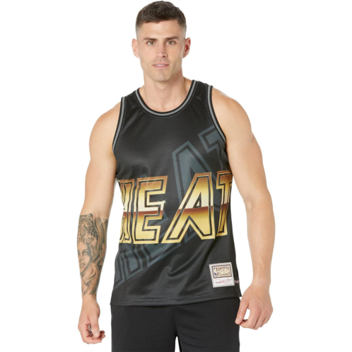 Mitchell & Ness NBA Big Face 4.0 Fashion Tank Heat