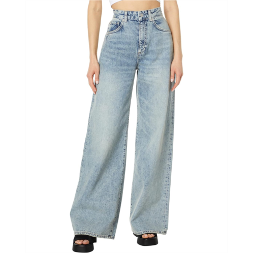 AG Jeans Deven High-Rise Ultra Wide Leg in Nomad