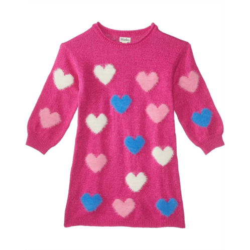 Hatley Kids Magic Hearts Easy Sweaterdress (Toddler/Little Kids/Big Kids)
