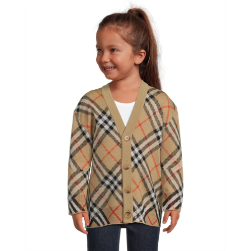 Burberry Kids Graham Check (big Kid)