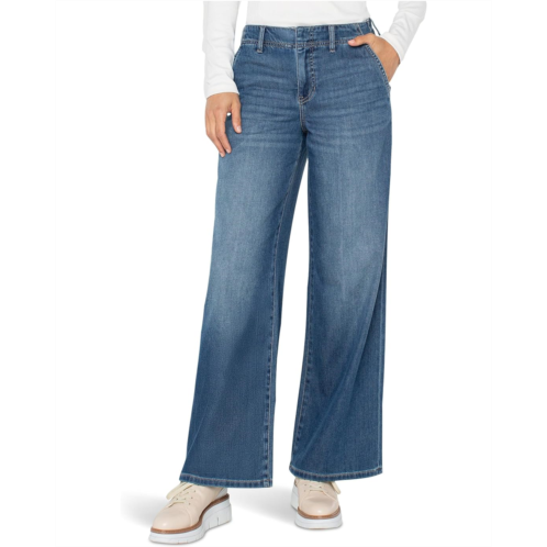 Womens Liverpool Los Angeles Weekender Relaxed Mid-rise Jean 30 Inseam