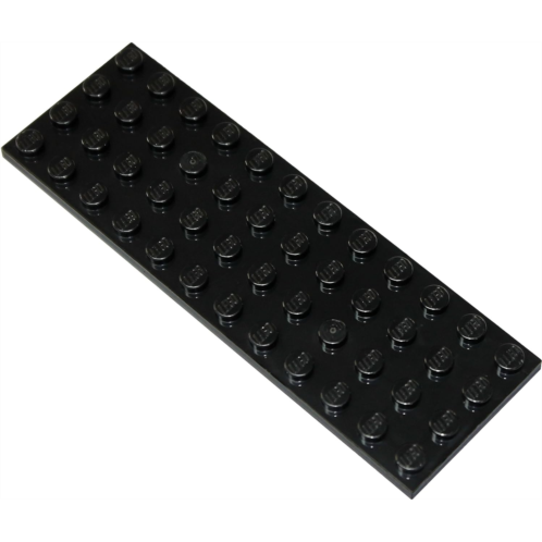 LEGO Parts and Pieces: Black 4x12 Plate x10