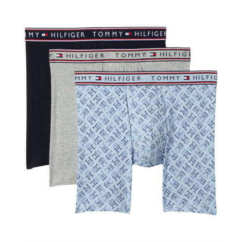 Mens Tommy Hilfiger Cotton Stretch Boxer Brief 3-Pack