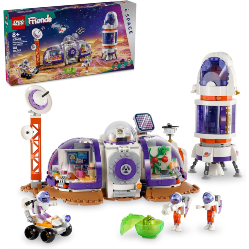 LEGO Friends Mars Space Base and Rocket Set, Science Toy for Pretend Play with 3 Mini-Dolls and Spaceship Toy, Gift for Girls, Boys and Kids Ages 8 and Up who Love Tech and Outer S